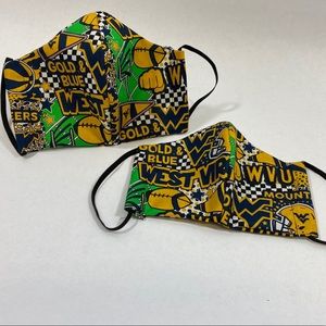 West Virginia mountaineers face mask. NWOT‎